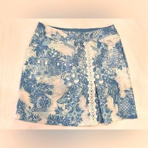 Lilly Pulitzer Daphine Skort Toile Me About It